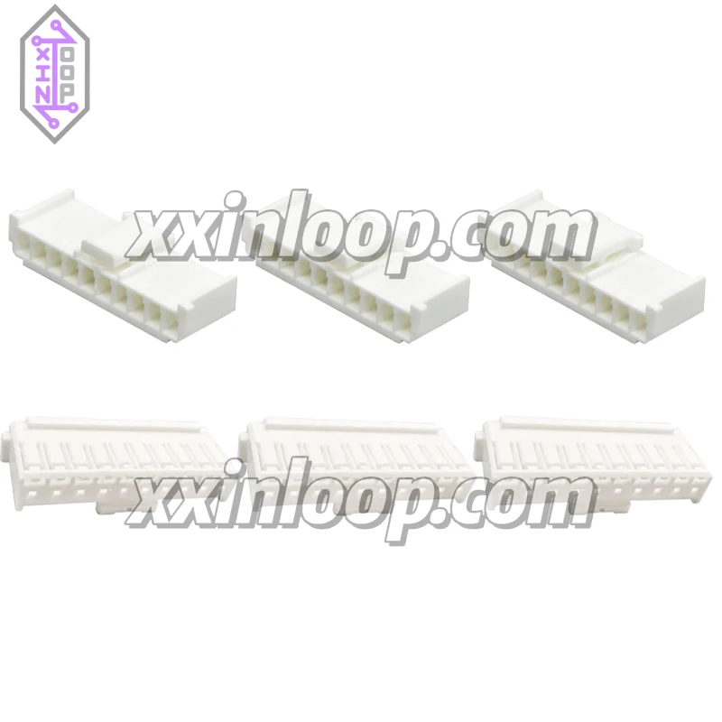 

51103-1000 10-позиционный однорядный разъем с шагом 2,5 мм для провода, корпус розетки, обжимной разъем для сигнала