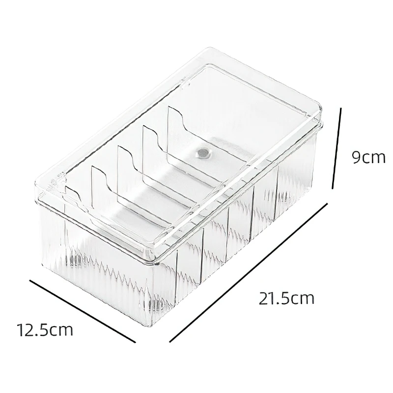 Trasparente Ciglia Bellezza Organizzatore Espositore Trucco Tamponi di cotone Scatola di immagazzinaggio per Innesto Ciglia Estensione ciglia Forniture