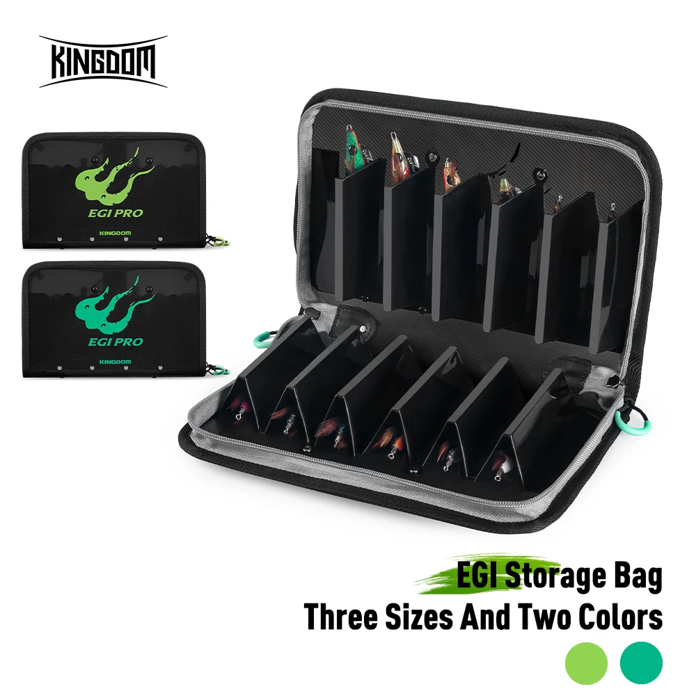 

Сумка для рыбалки Kingdom, сумка для осьминога, Egi, коробка для хранения кальмаров, джиг, 6/12/40 шт., жесткая сумка для приманок, сумка для пресноводной морской рыболовных снастей
