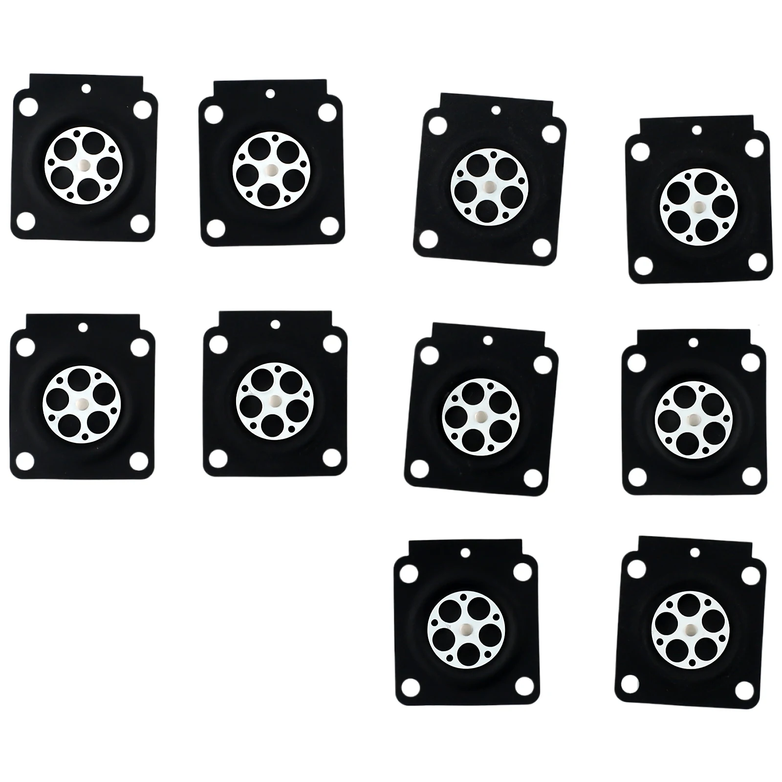 10PCS Carburetor  Metering Diaphragm  For 4314 121 4700 For Zama  A015053 C1Q  Carb Carburetor  Membrane Pads