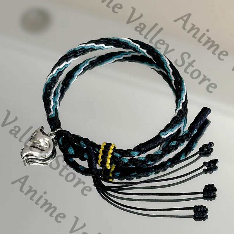 Anime Zenless Zone Zero Asaba Harumasa Hoshimi Miyabi Ellen Joe Cosplay Cartoon Woven Bracelet Pendant Hand Chain Bracelets Gift