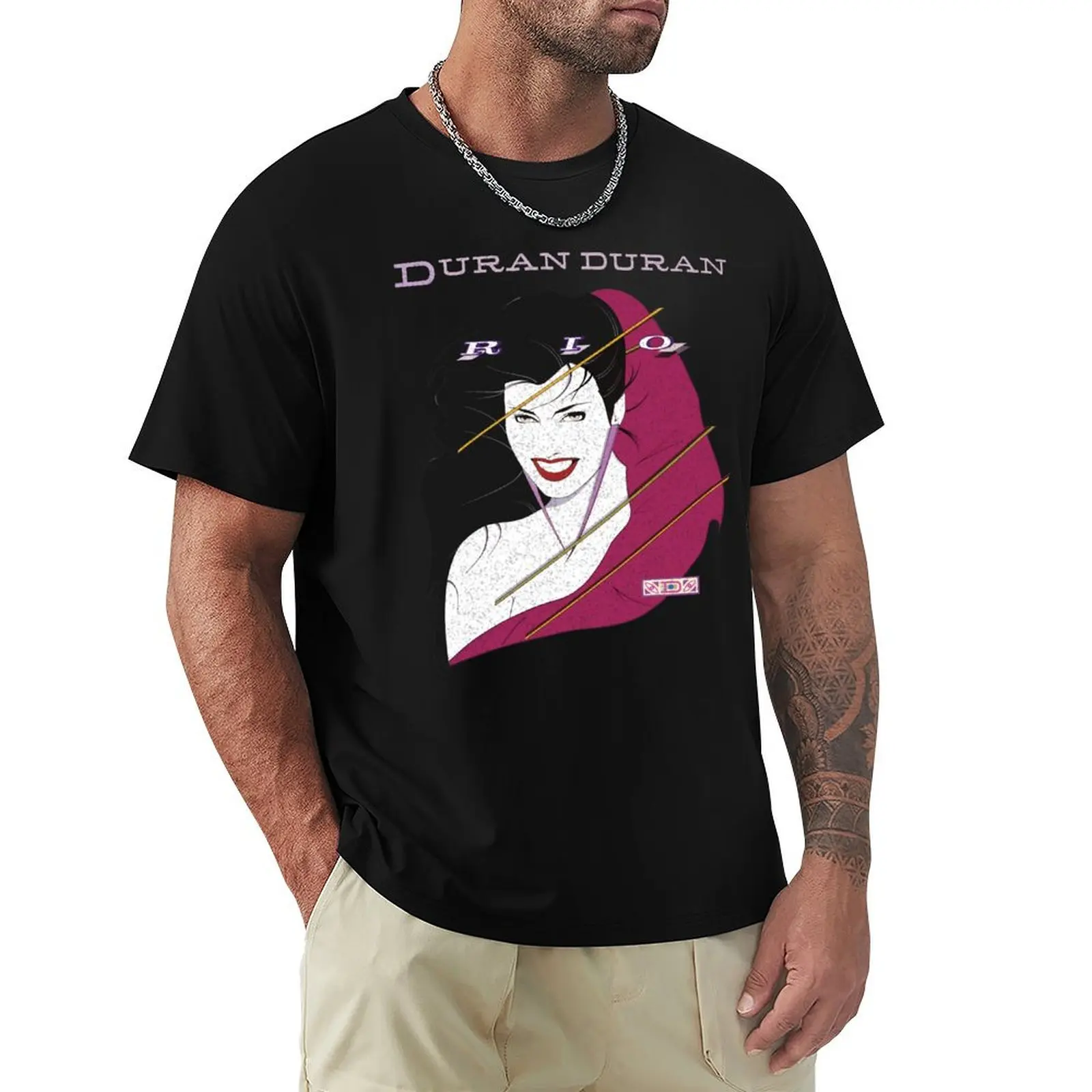 Duran Duran Rio 1982 T-Shirt Classic Graphic Short Sleeve Top