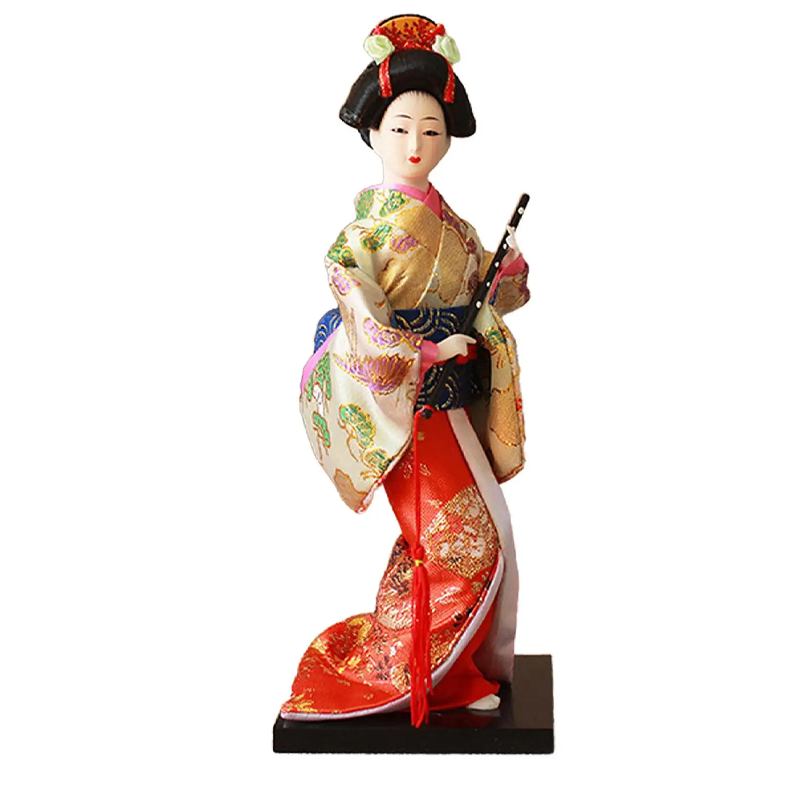 Japanese Geisha Kimono Dolls Free Standing 9
