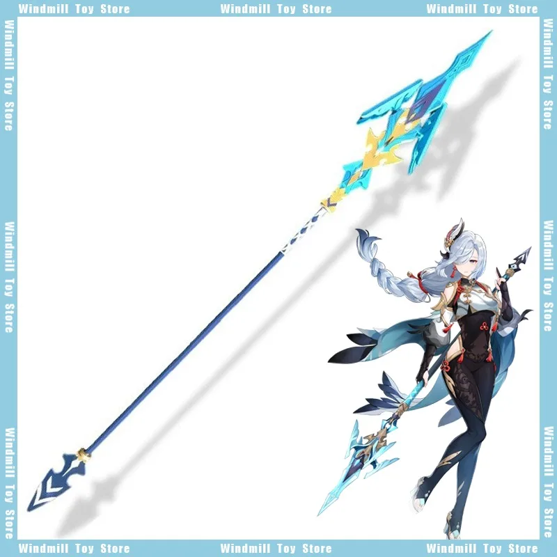 

170cm Calamity Queller Genshin Impact Shenhe Game Peripherals Detachable Five Star Weapon Model Bamboo Cosplay Props Collections