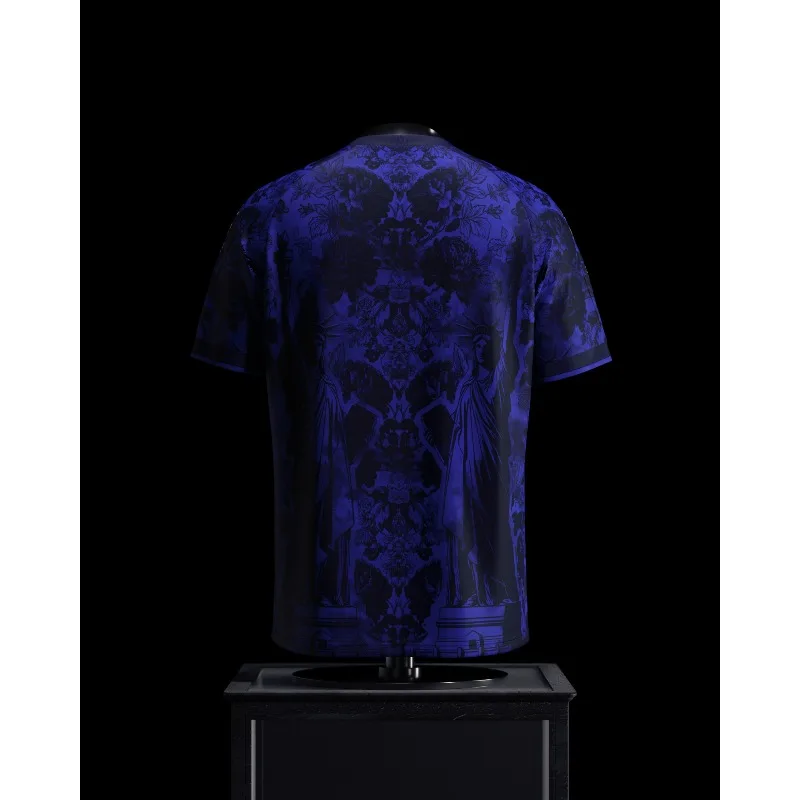 Assisting World Football Events, French Creative Concept Jersey, Summer Jersey Designed for Solo Use, 3D Printed jersey soccer