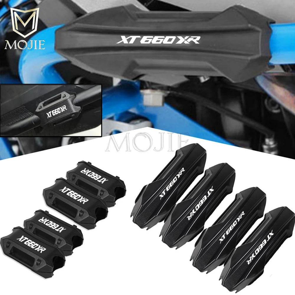 

Motorcycle Engine Guard Crash Bar Bumper Protector For Yamaha XT660XR XT660 XT660X XT660R XT660Z 2004-2025 25mm Decorative Block