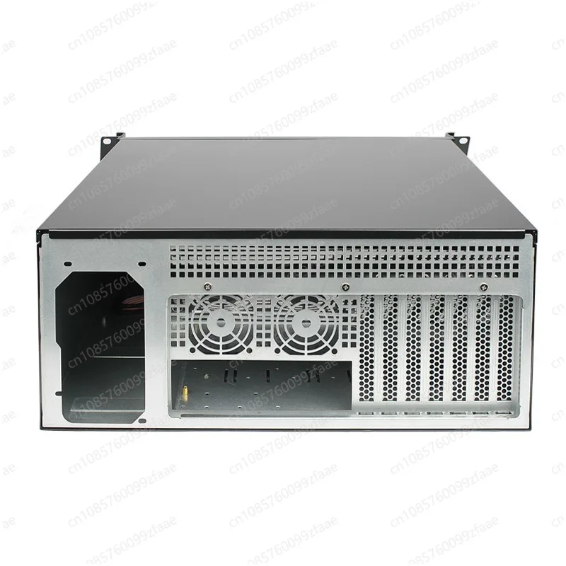 

4U chassis 390 deep brushed aluminum panel with door lock power supply 1 optical drive industrial control server