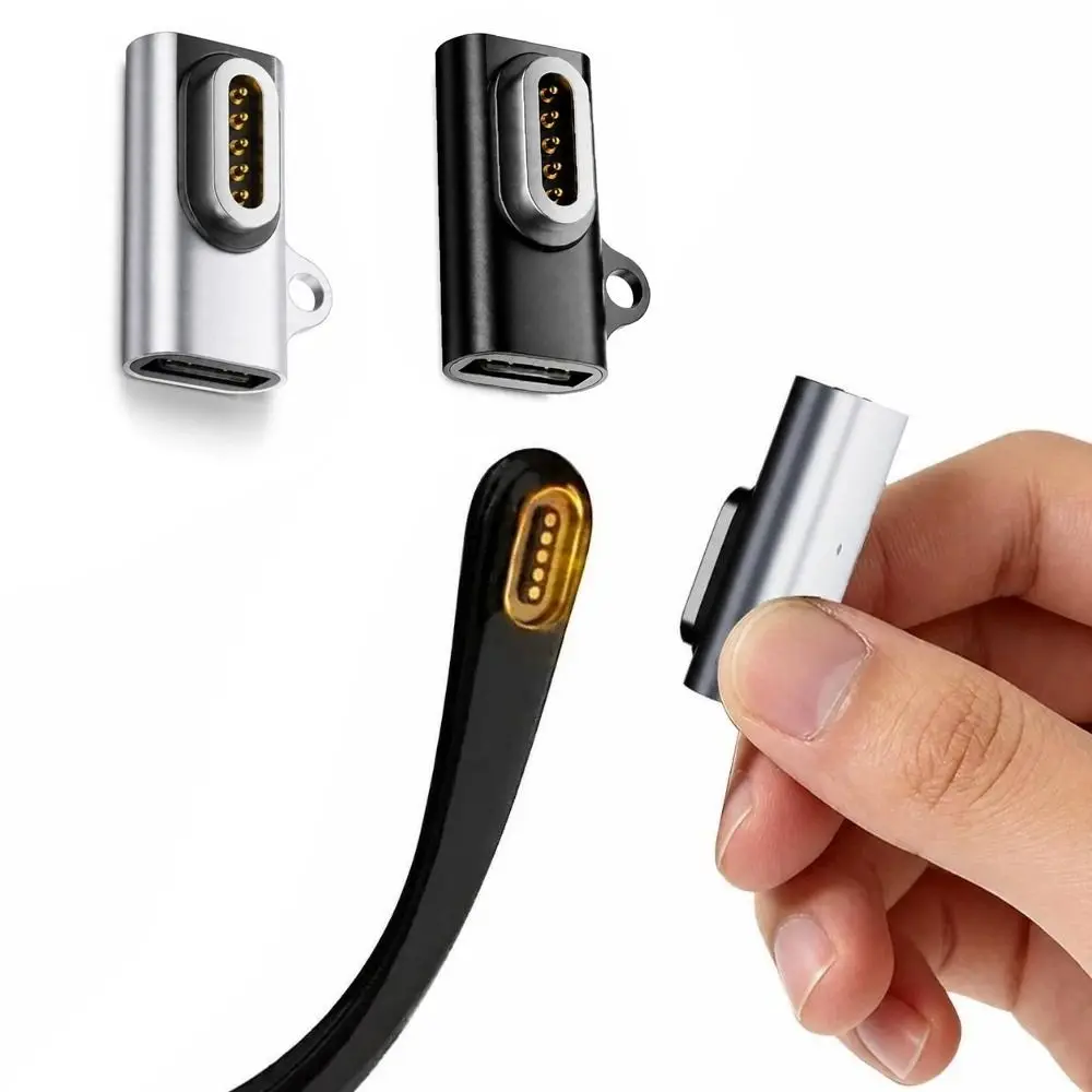 5-Pin Magnetic Charging Adapter 5V 0.5A 480Mbps Transfer Smart Glasses Charger Blue Indicator Overvoltage Protection