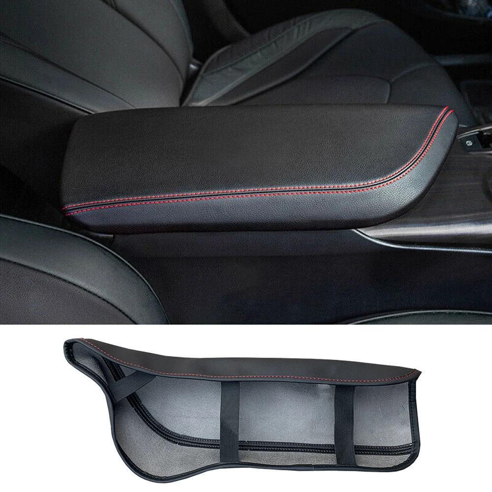 

1pc Car Protective Pad Box Cover Car Console Leather Mat Armrest Lid Pad Auto Interior Accessories For Toyota Camry 2018-2023