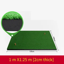 PGM-Tapis de pratique de golf intérieur et extérieur, entraîneur de balançoire de golf, vert artificiel, coussin de pelouse, DJD002,1/1. 1/25/1 m