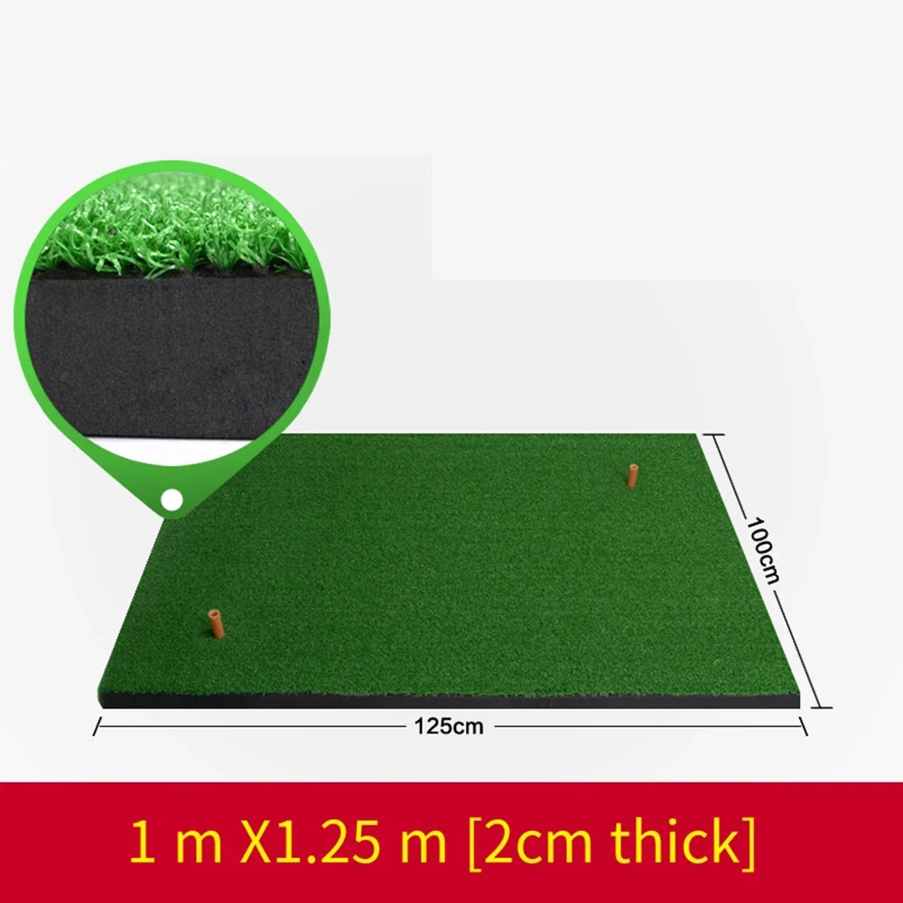 Maty do treningu golfa PGM - do użytku w pomieszczeniach i na zewnątrz, trenażer swingu golfowego, sztuczna mata do puttowania, mata trawnikowa, DJD002, 1/1.25/1.5m