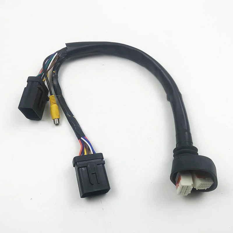 For caterpillar E320D E330D E336D Display screen harness Carter Type D display instrument plug excavator accessories