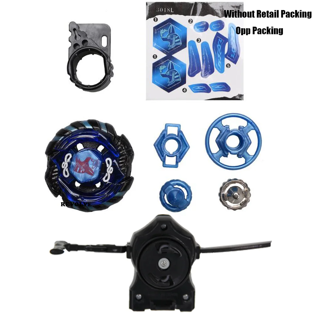 

good B-X TOUPIE BURST BEYBLADEs Toupie mercury anubius 85xf 4d system Simple packing+ Black pull line launcher