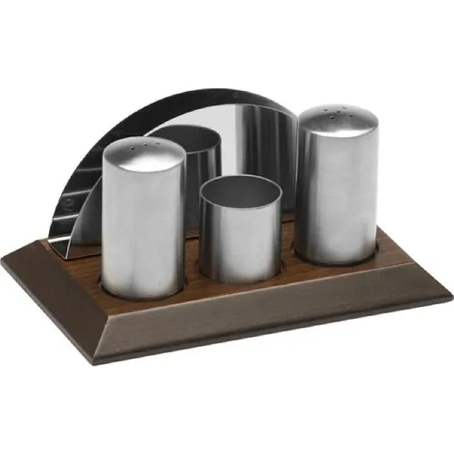 Delicate Gastronomy Wood Spice Set