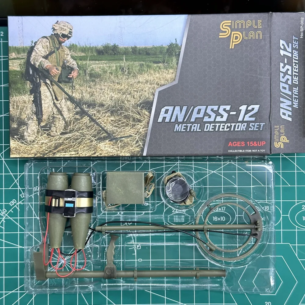 

NEW 1/6 Scale AN/PSS-12 Detector Plastic Model Plastic for 12inch Action Figures Soldier Army Collection Toys In Stock