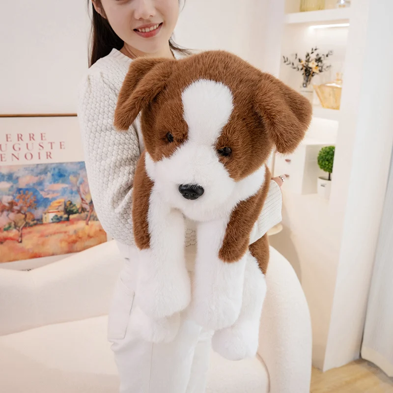 왕왕 펫 강아지 시리즈 플러시 골든 리트리버 인형 래브라도 허스키 보더 콜리 장난감 베개 쿠션 부드러운 선물 어린이 친구용