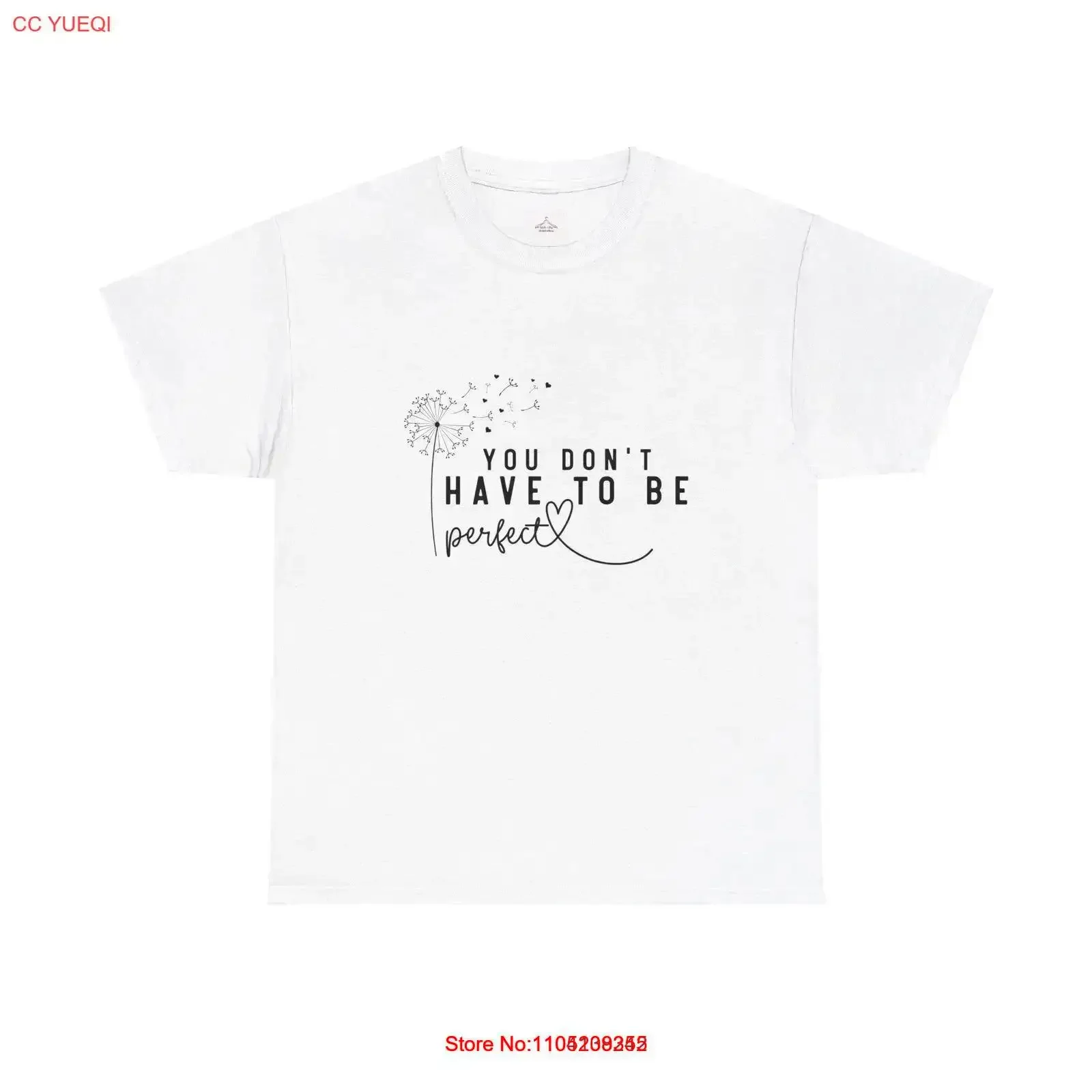 ليس لديك أن تكون مثالية من القطن الثقيل تي شيرت عتيق مغسول كاجوال للجنسين برسومات أوم مريحة وممتدة