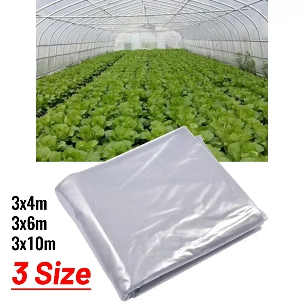 1pc Greenhouse Film Clear Polythene Plastic Sheeting Garden DIY Material Cover For Greenhouse Roof Garden Accessories