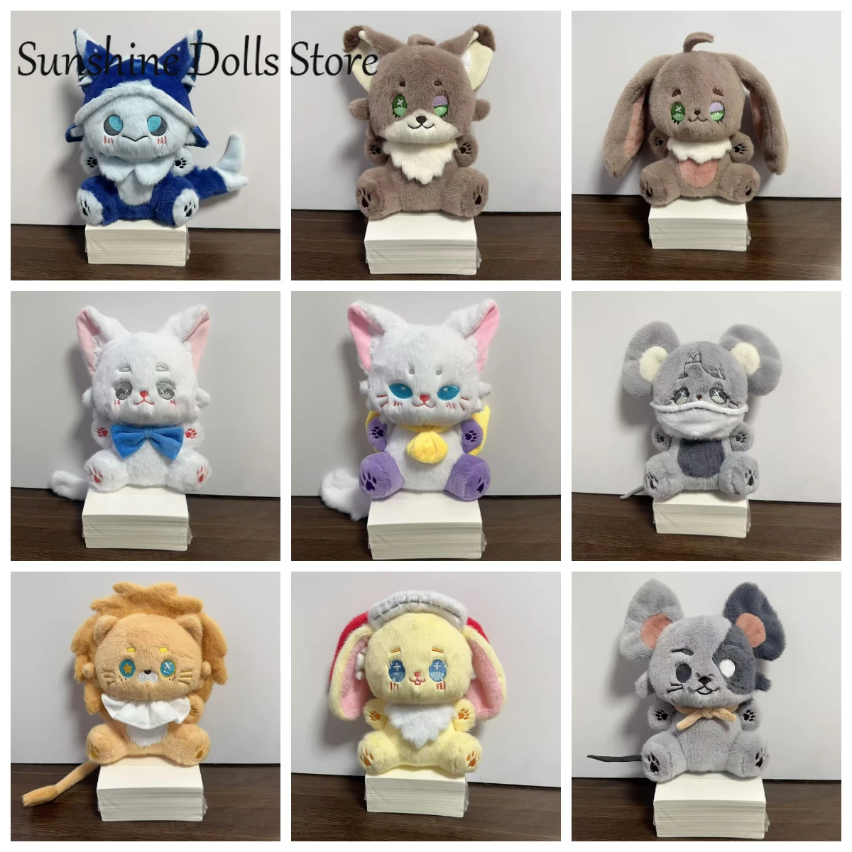 

25 см Игровая плюшевая игрушка Identity V: Энн Лестер, Майк Мортон, Композитор, Итааква — Милая животная плюшевая кукла-подушка, плюшевый талисман