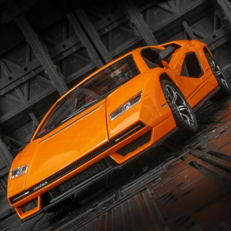 1:24 Lamborghini Countach LPI 800-4 alliage voiture de sport modèle moulé sous pression son lumière jouet exposition affichage décoration Collestion cadeau