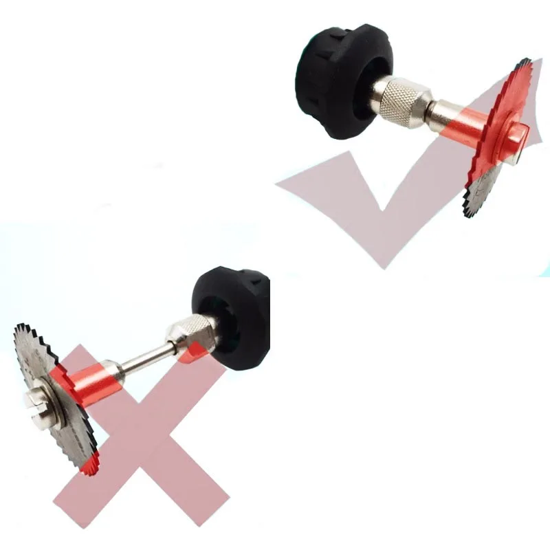 6pcs Mini Circular Saw Blade Set HSS Cutting Disc Rotary Tool Accessories for Dremel Compatible Wood Plastic Aluminum