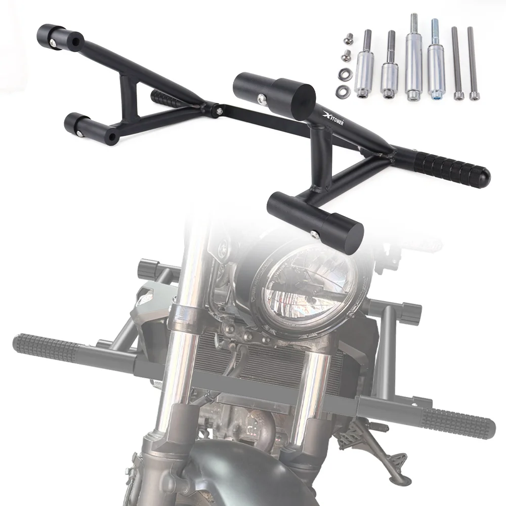 

For Kawasaki Eliminator 500 450 2024-2025 Motorcycle Steel Falling Protection Highway Footpeg Engine Guard Crash Bar Crash Cages