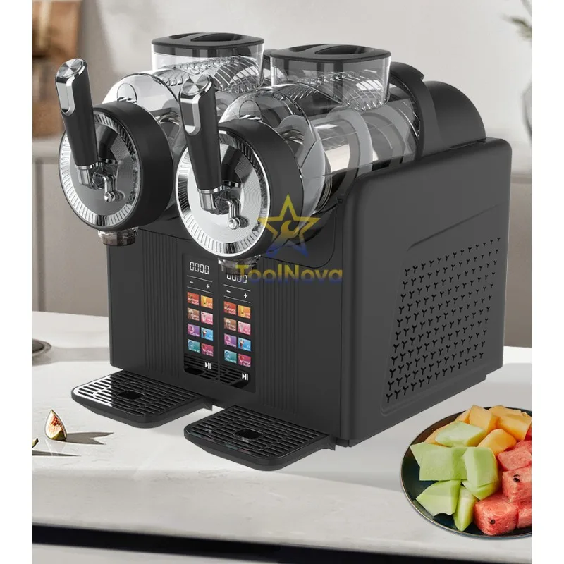 BS-B9 Smoothie Machine Household Integrated Parallel Bar Ice Cream Machine Commercial Automatic Beverage Smoothie Machine Snow M