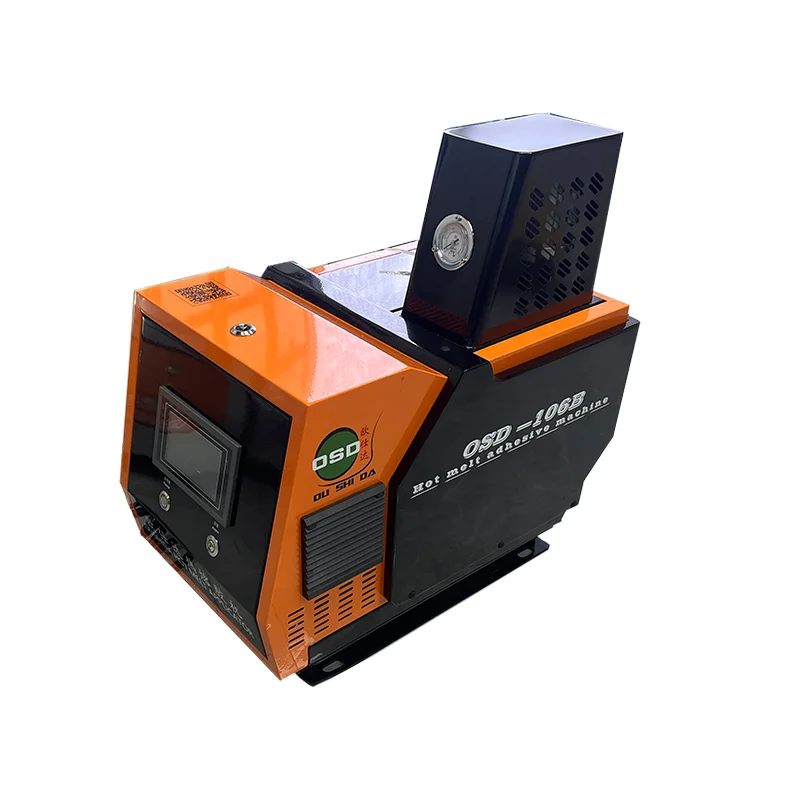 OSD-106B 5L مكبس مضخة صمغ يسيح بالحرارة قضيب لاصق آلة تذوب الغراء آلة رش آلة لصق يسيح بالحرارة