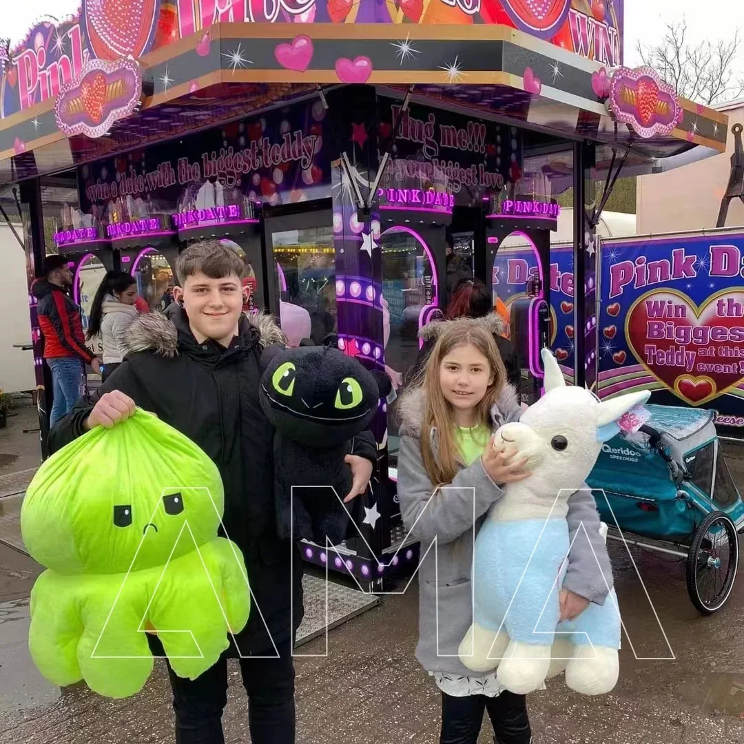 AMA عملة تعمل تاريخ الوردي قطع جائزة عملة تسلية ممر ألعاب هدية لعبة آلة لعبة كبيرة قطع تاريخ الوردي للبيع