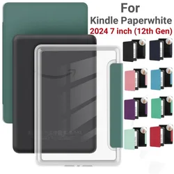 Novo para kindle paperwhite 12a geração caso 2024 bolsa capa funda para kindle paperwhite 2024 7 polegada (12a geração)