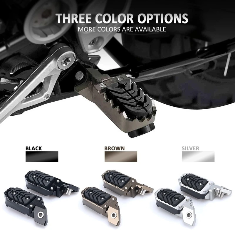 

Motorcycle Accessories for BMW F750GS R1200GS ADV Motorcycle Parts Modified Aluminum Alloy Pedal Kit Motorcycle Footboards