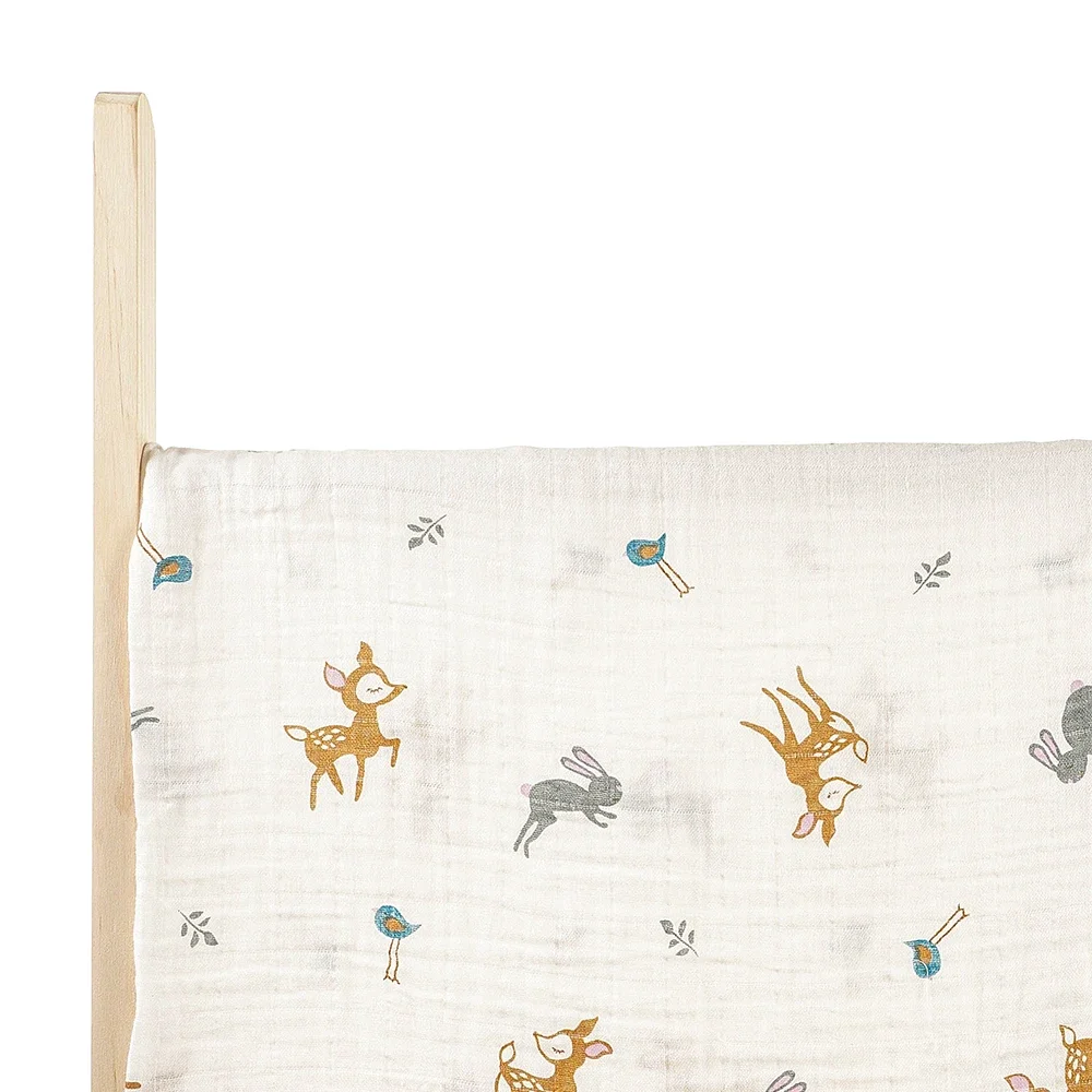 HappyFlute New 1PCS Cute Pattern 120*110CM Super Skin-friendly&Soft Muslin Cotton Fiber Swaddle Newborn Blanket Baby Infant Wrap