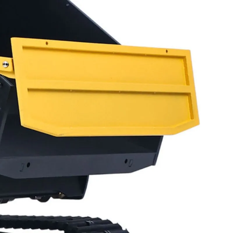 

WKLC Metal T14R 1/14 Hydraulic RC Dump Truck Panther Crawler Car Tracked Tipper Construction Machine Light Sound System Model