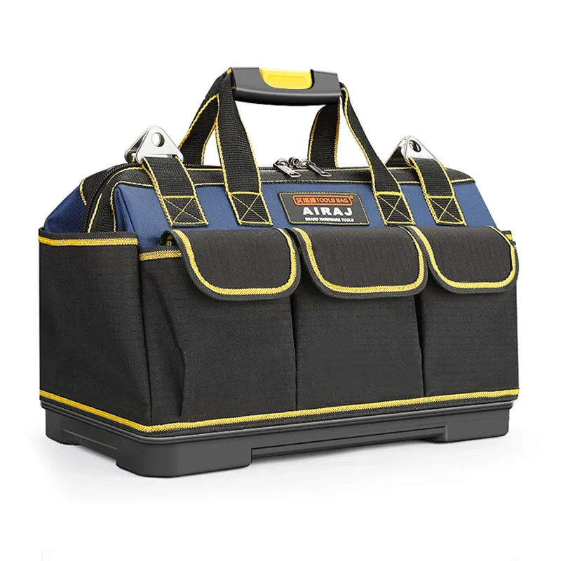 

Multi-Function Tool Bag 1680D Oxford Cloth Electrician Bag, Multi-Pocket Waterproof Anti-Fall Storage Bag