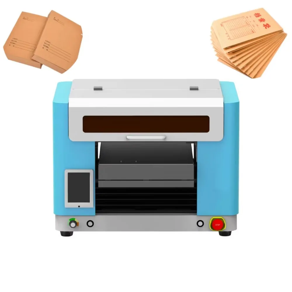File box printer, digital inkjet printing device, for office document storage folder printing view 2