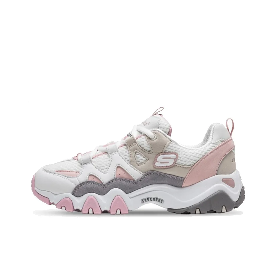 Skechers D'LITES 2.0 Chunky Sneakers Women's Low Top Pink 99999693-WGPK