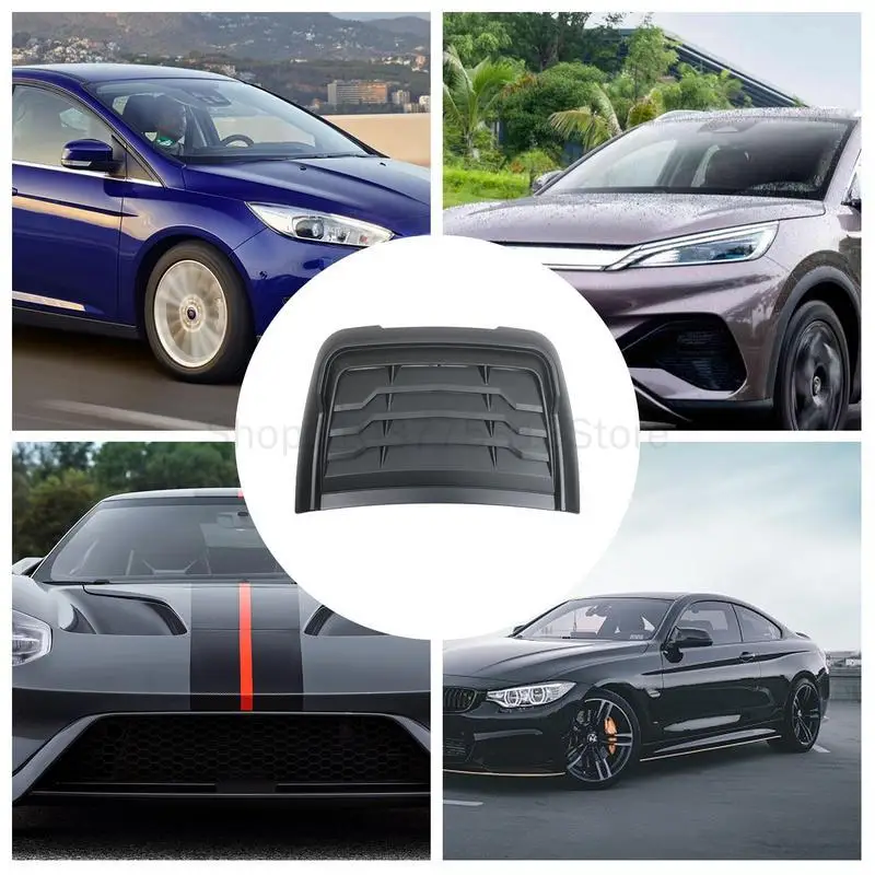 Car engine hood vent intake hood ventilation hood car modification universal engine hood decoration air outlet accessories