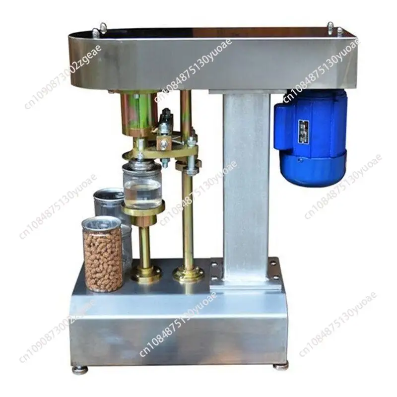 Tabletop Semi-Automatic Beer and Bottle Packaging Machine for Tin/Aluminum Can Sealing Can Seaming Machine