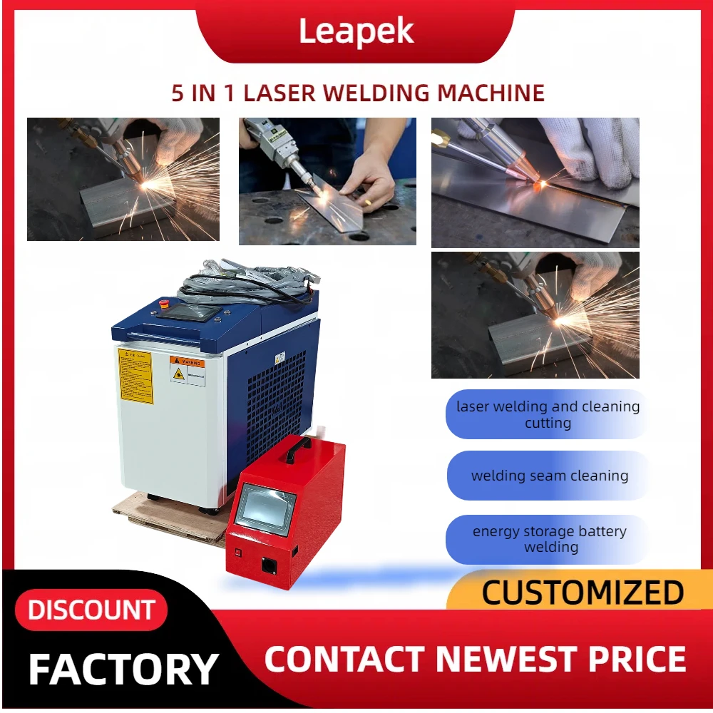 

2000w/3000w 4 in 1/5 in 1 Manual Handheld Lazer Laser Welder Welding Machine Price for Battery Metal Sheet