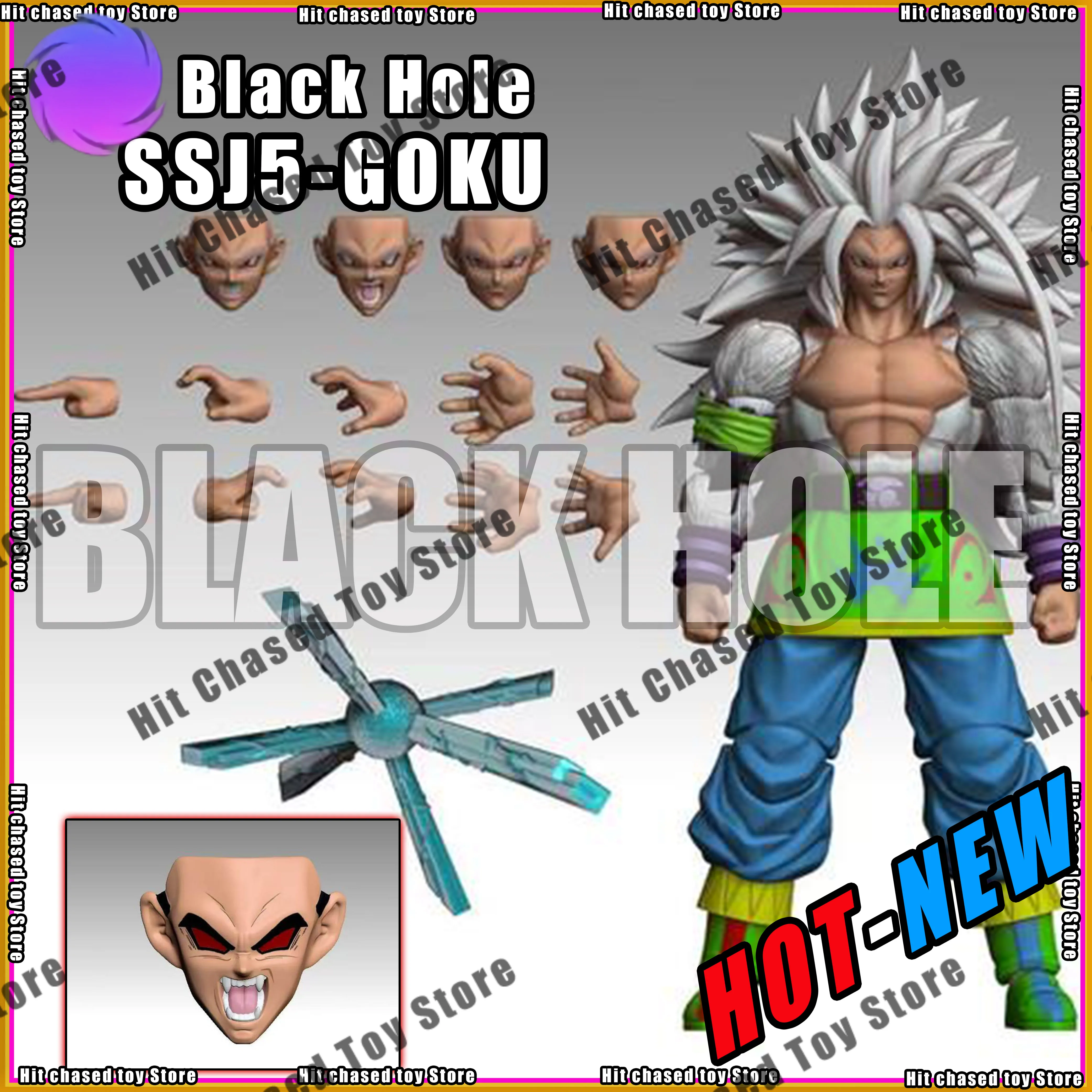 

Black Hole Toys Dragon Ball AF SHF SSJ5 Super Saiyan 5 Son Goku Majin Vegeta Anime Action Figures Toys Models PVC Gift Collector