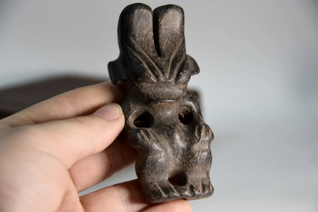 Beautiful Hongshan Culture Meteorite Sun God Ornaments
