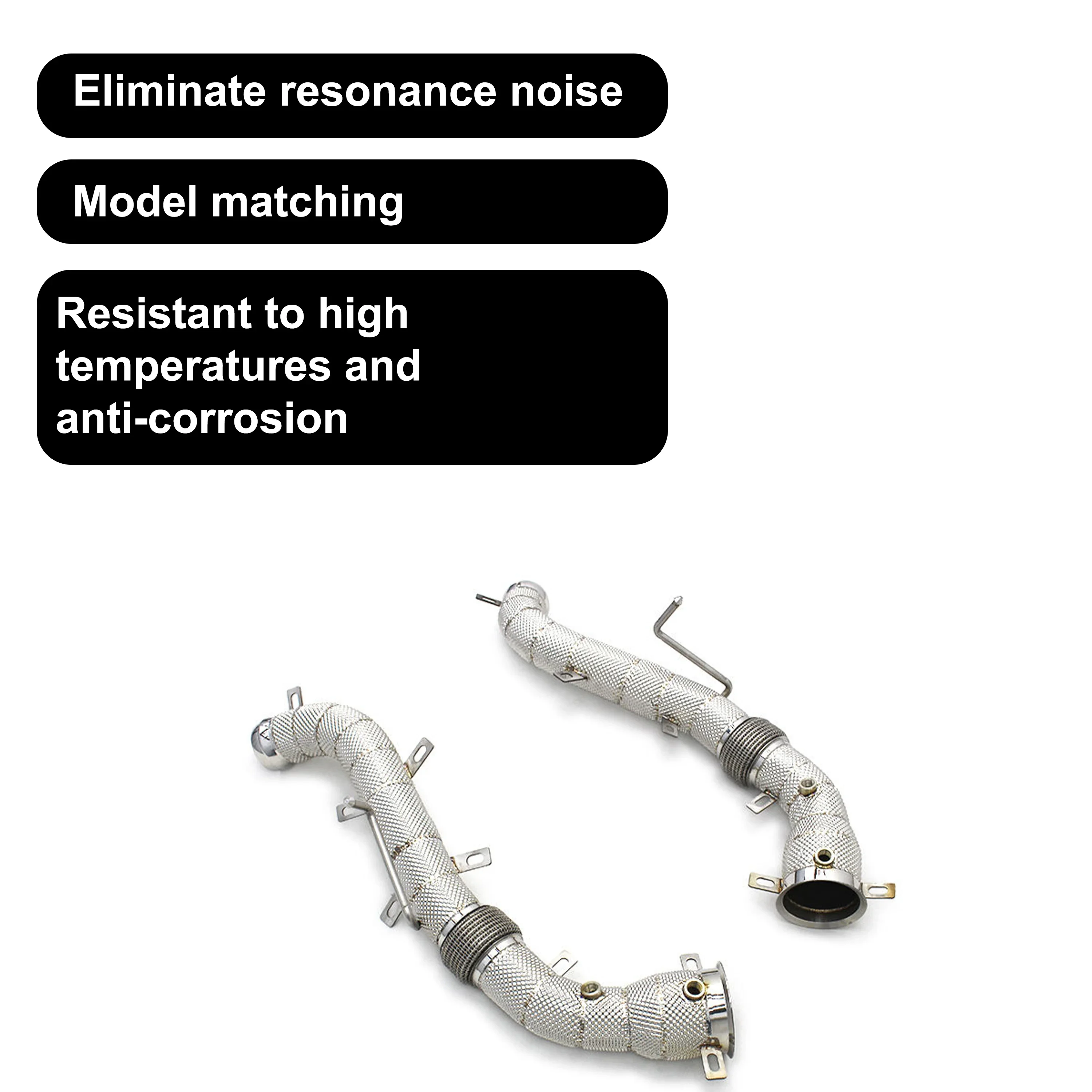 ACE Perfekt Passendes Auspuffrohr für McLaren 540C 570S 570GT Freifluss-Downpipe Hochwertige SUS304 Auspuffanlage – Detail 5