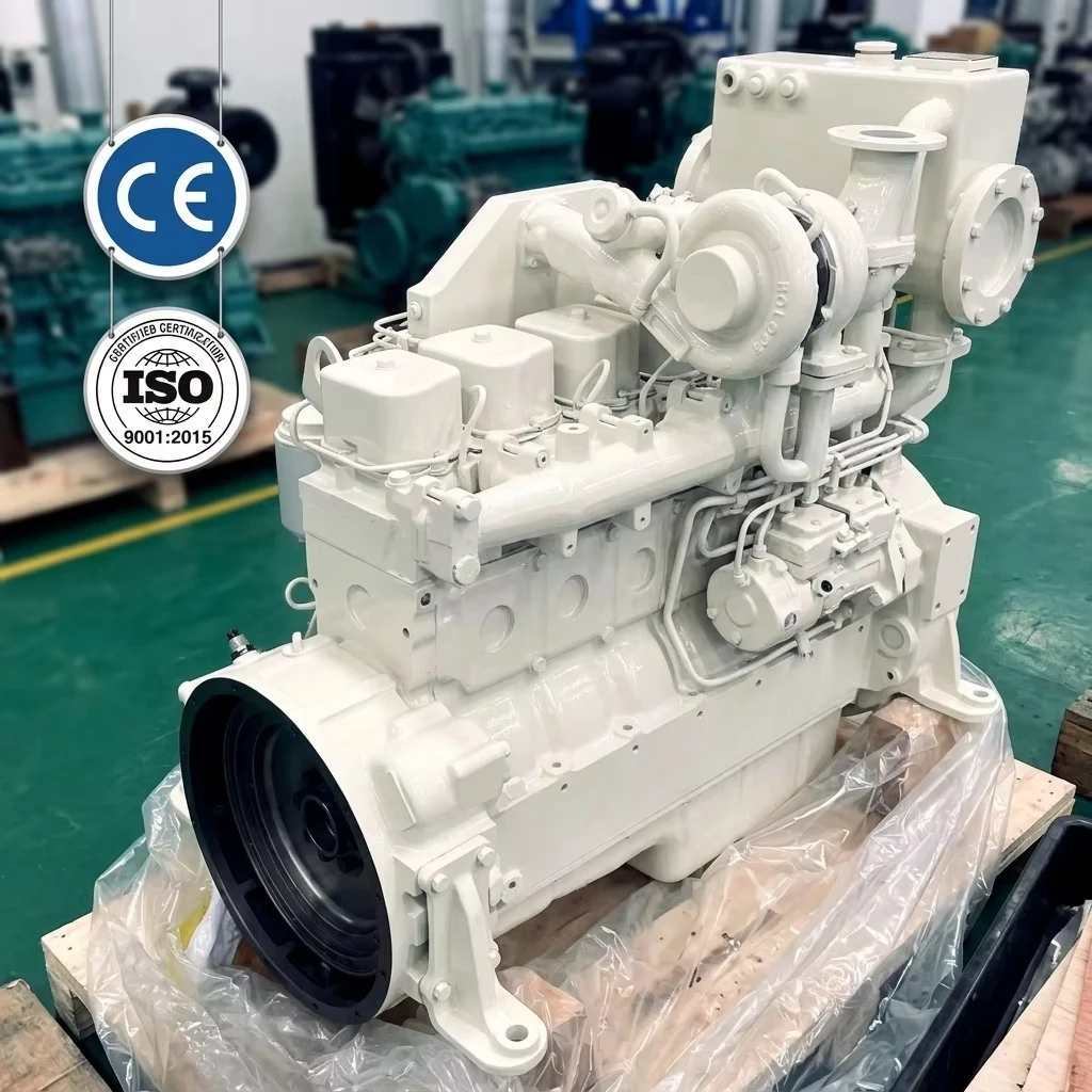 For Cummins DCEC 6CTA8.3 M260 6CTA8.3 260HP 8.3L 6 Cylinder Water Cooled Marine Diesel Engine Motor Assembly for Boat