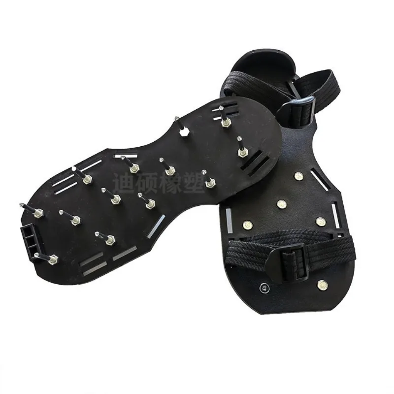 Self-leveling Cement Spiked Shoes Epoxy Floor Construction Shoes Garden Lawn Aerator Spiked Sandals