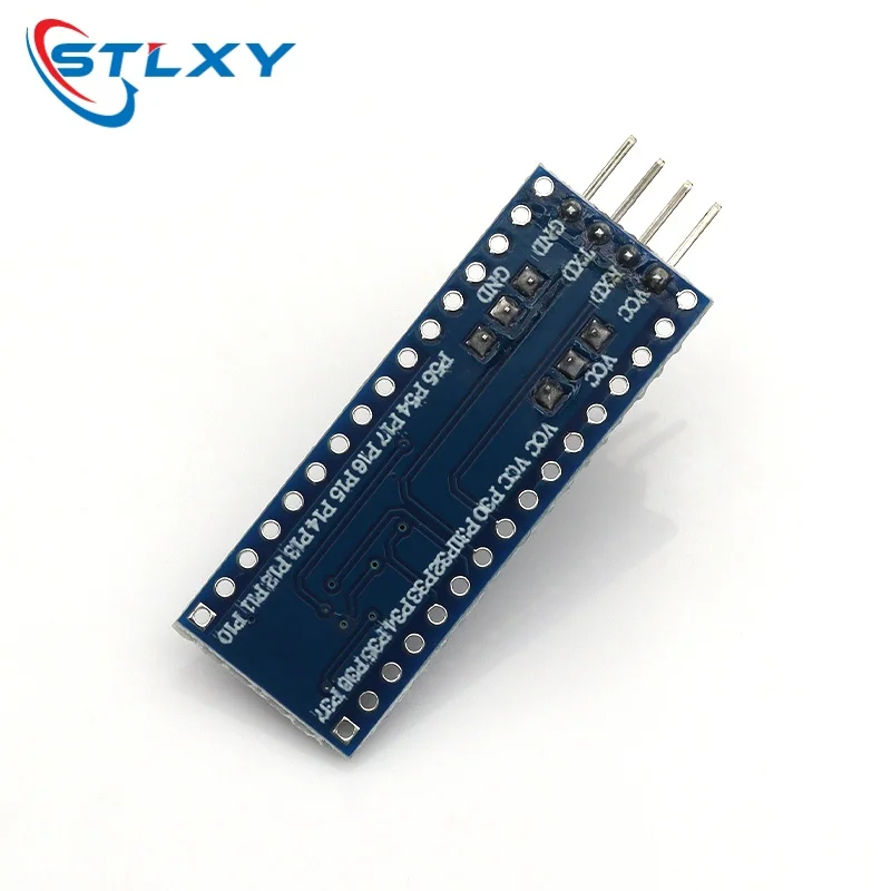 Stlxy STC15W408AS Minimum 51 MCU Development Board Core System Learning Control Module Microcontroller Demo Board 2.5-5.5V