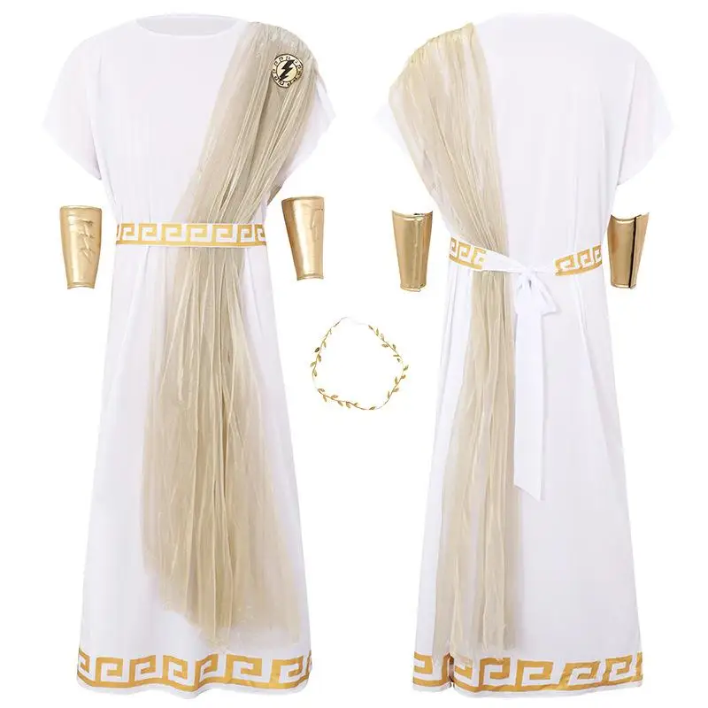 loween Costume Zeus  King Role Stage Costume Drama Polyester Women's Traditional Chinese Clothing Stage Costume