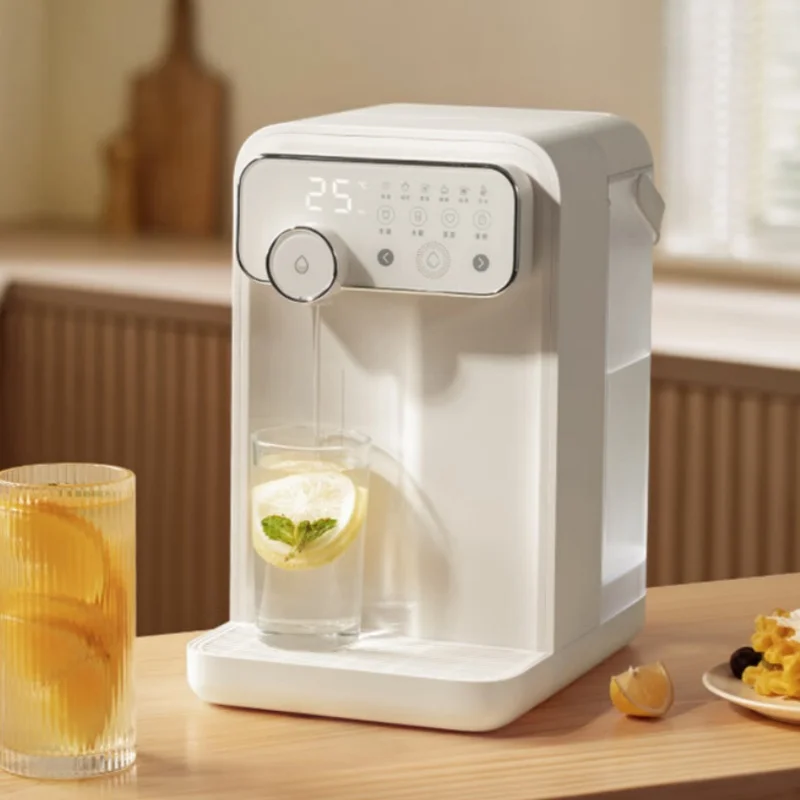 

【Best-selling】220V 6-stage Temperature Adjustable Touch Screen Instant Hot Water Dispenser For Desktop Use,3.5L Antibacterial Wa
