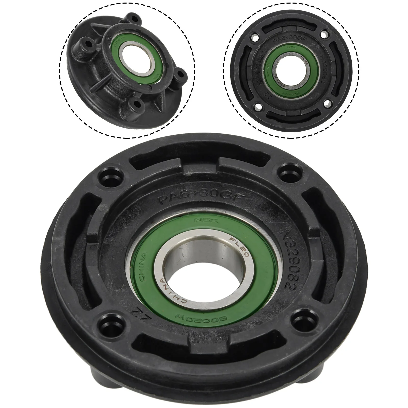 

For DCW210 Sander Bearing Housing Black Replacement Bearing Retainer Housing Old Accessories Replacement Plastic Material