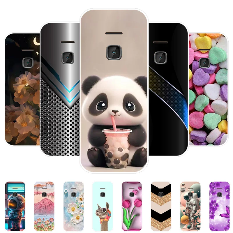Para Nokia 225 4G 2020 funda trasera de silicona suave a la moda para Nokia 225 2020 TA-1321 TA-1296 TA-1279 funda de teléfono etui Fundas