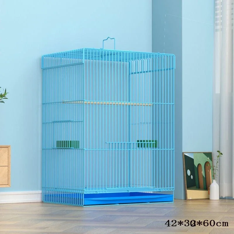 White Parrot Bird Cage Large Modern Budgie Passaros Hamster Cage Accessories Canarios Maisons Petits Animaux Pet Supplies